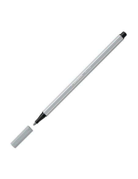  C/10 ROTULADOR STABILO PEN 68 GRIS CLARO Nº94 PUNTA 1,0MM 